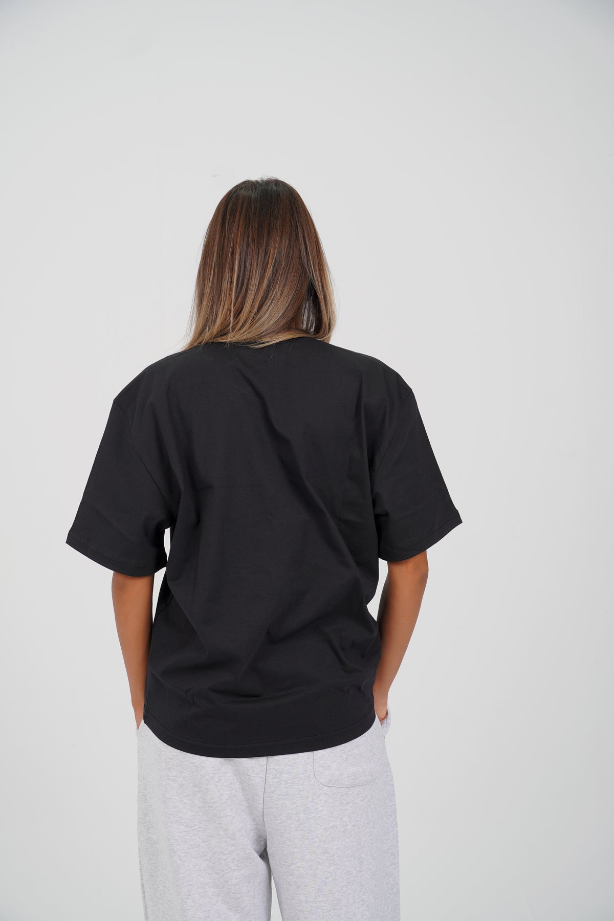 BLACK TOWN BOXY T-SHIRT