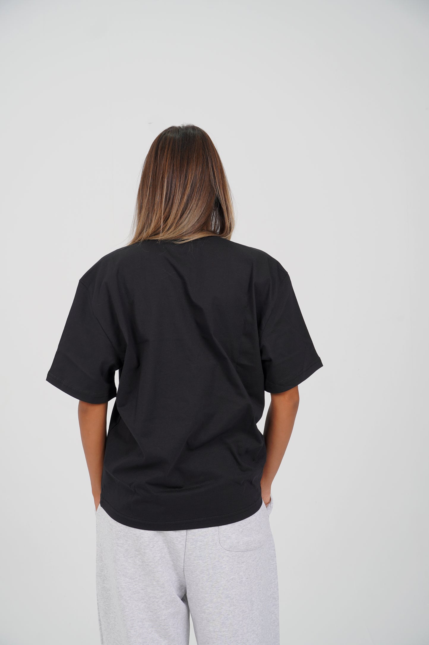BLACK TOWN BOXY T-SHIRT