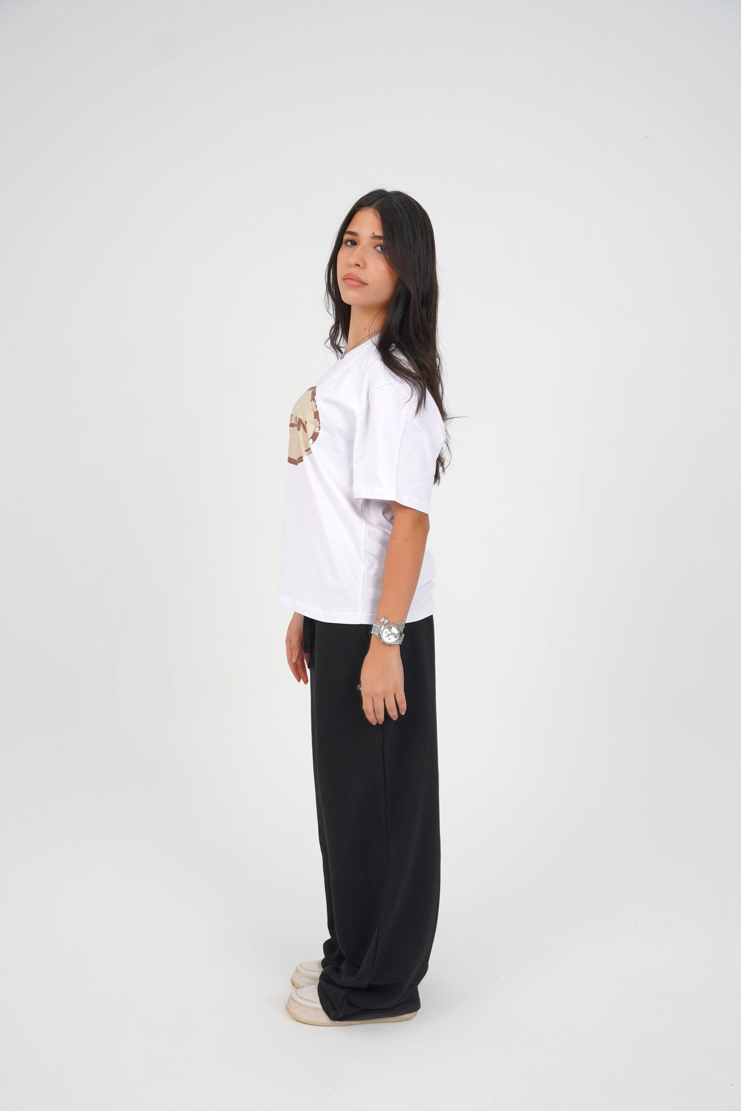 WHITE TOWN BOXY T-SHIRT