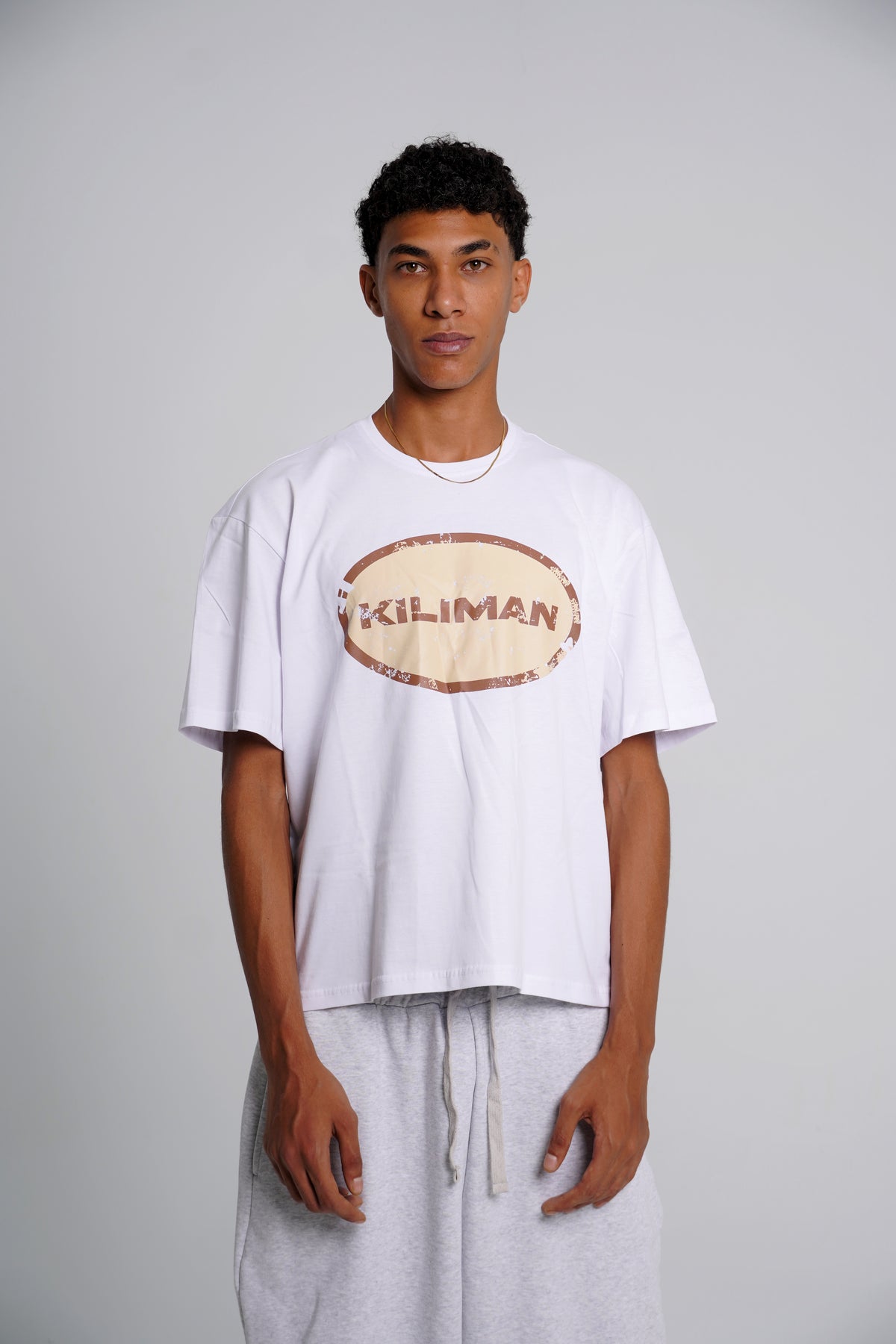 WHITE TOWN BOXY T-SHIRT